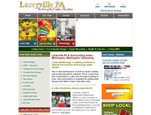 Tablet Screenshot of laceyville.com